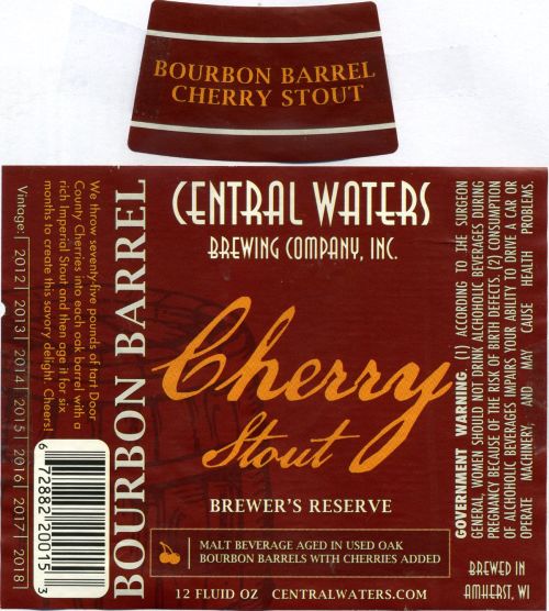 Cherry Stout Brewer's Reserve